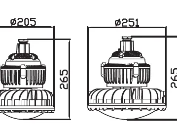 GSD52 Series Explosion-proof LED Light