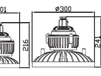 GSD53 Series Explosion-proof LED Light