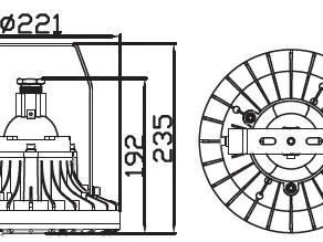 GSD58 Series Explosion-proof LED Light