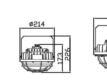GSD60 Series Explosion-proof LED Light