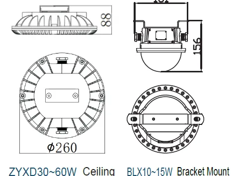 GSD62 Series Explosion-proof LED Light